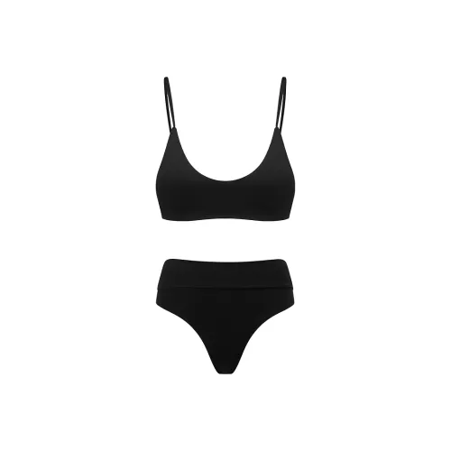 YUKARI SWIM Двухкомпонентный купальник женский черный