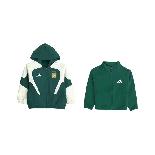 Adidas Куртка Зеленая для детей 3-7 лет