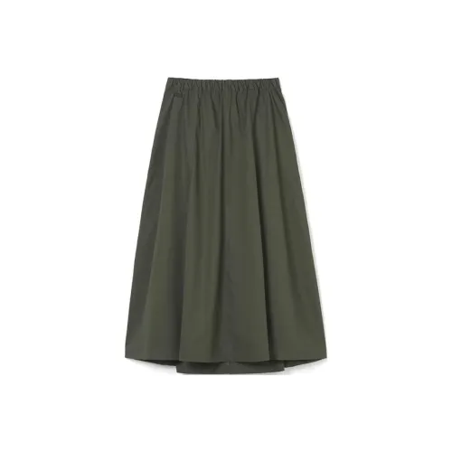 Lacoste Повседневный Длинный Юбка Женская Серый Зеленый