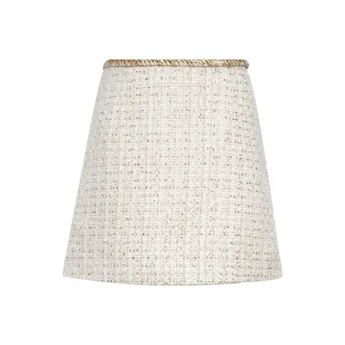 BESIONIA FW24 Повседневные короткие юбки Женские Белые