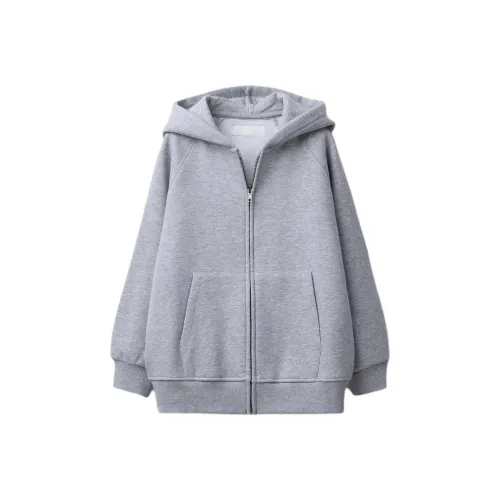 ZARA Толстовка Зебра с принтом Серый для детей 3-7 лет