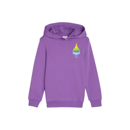 PUMA x TROLLS Толстовка Фиолетовый Детский