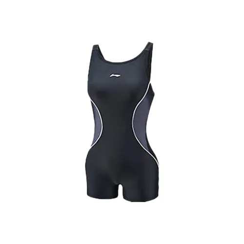 Подкладка One Piece Купальник Женский Серый Черный