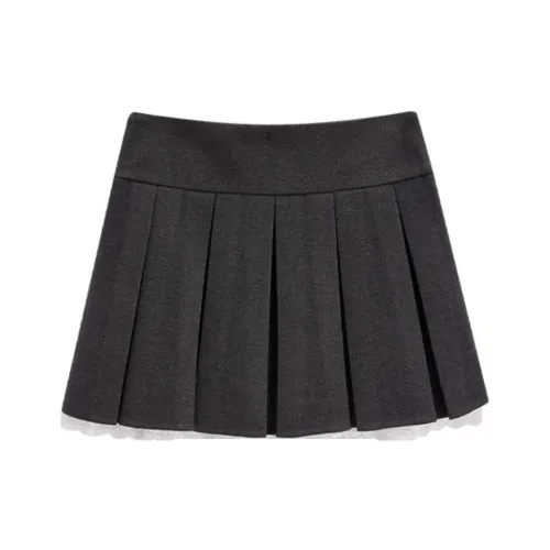 Love To Serve Повседневные Короткие Юбки Женские Серые