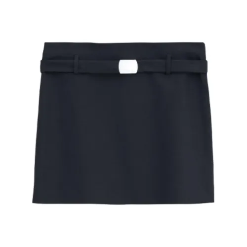 Filippa K Повседневные короткие юбки Женские Черный