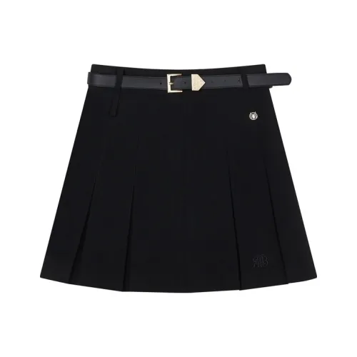Teenie Weenie Повседневные Юбки Короткие Женские Черные