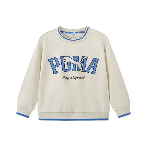 PUMA Свитшот GraphicSportstyle Collection Раковина Хаки Детский