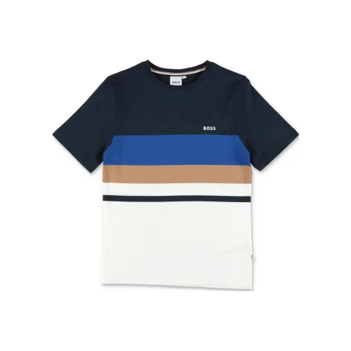Hugo Boss Синие Детские Рубашки