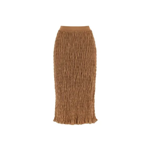 BY MALENE BIRGER COPENHAGEN MBC Повседневная длинная юбка женская коричневого цвета