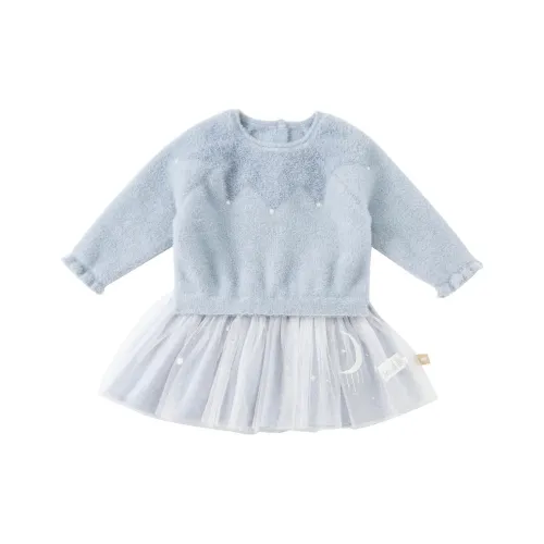 DAVE BELLA Baby Dress Baby Light Blue