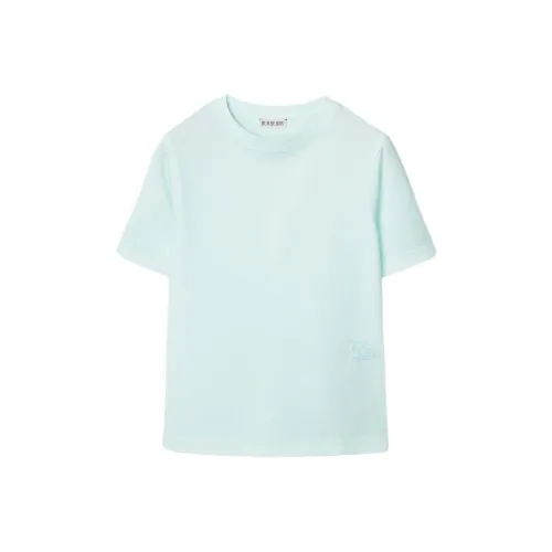Burberry Бирюзовые Kids T-рубашки