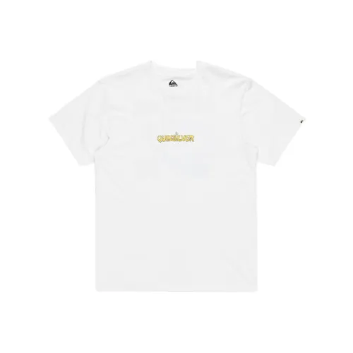 Quiksilver Белая Мужская Футболка