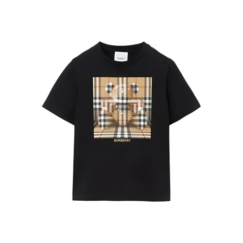 Burberry T-рубашка FW23 черная детская