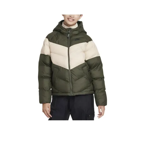 nike Детский топ Хаки Бежевый Черный Подростки