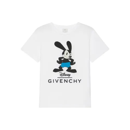 GIVENCHY x Disney T-рубашка Детская одежда OSWALD T-рубашка Из хлопка Белый Детский