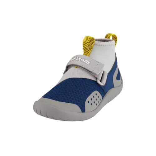 MONTBELL Детская туристическая обувь High Top Белый/Синий Для дошкольников