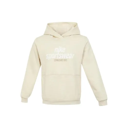 Nike Толстовка Sportswear Club1972 Светлый хаки Зонт бежевый Парусный белый Детский