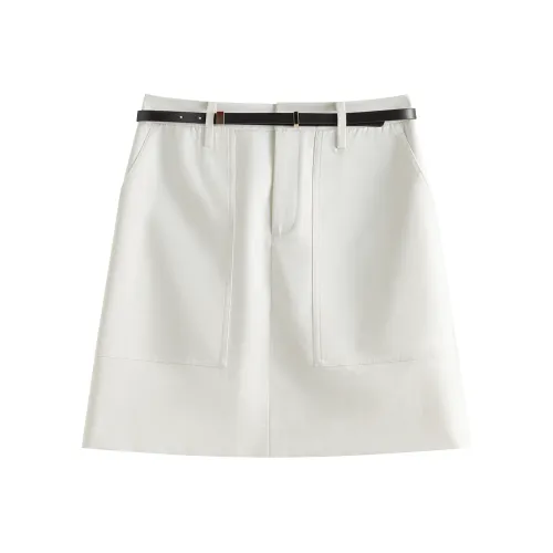 FANSILANEN Повседневные короткие юбки Женские Хаки