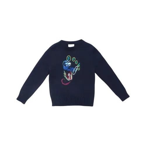 FENDI Темно-синий Kids Свитеры