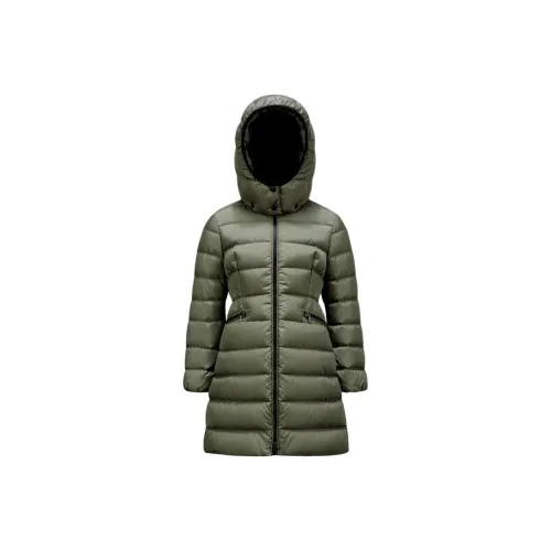 Moncler Пуховик Детская одежда Charpal LONG DOWN JACKET Зеленый Детский