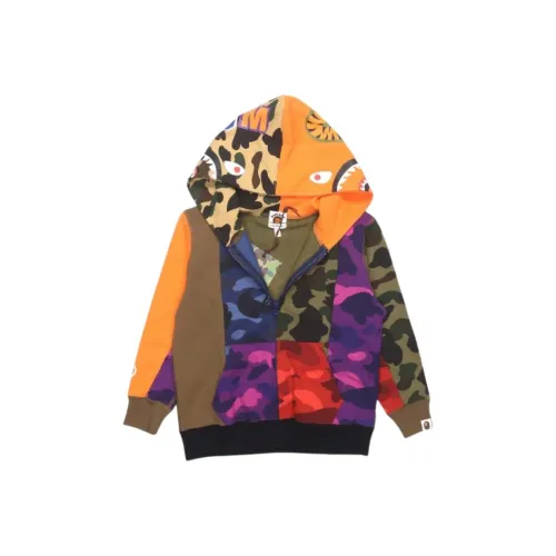 A BATHING APE Bape Многоцветные Детские дошкольные куртки