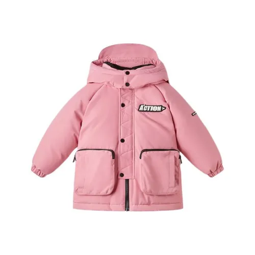 JELLYBABY Пуховик Розовый Красный Детский