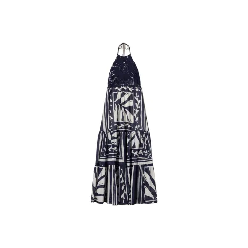 TWINSET Milano SS25 Без рукавов Платье Женское Синее