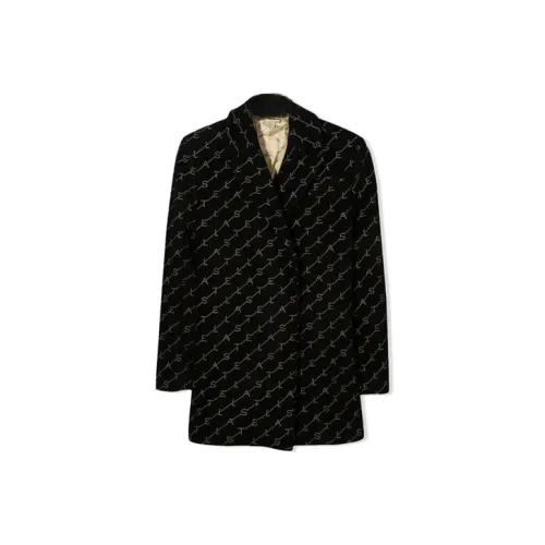 STELLA MCCARTNEY Черное Kids Шерстяное пальто