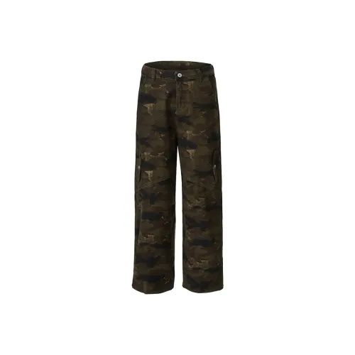 M JEANS STUDIOS 7 Камуфляж Унисекс Джинсы