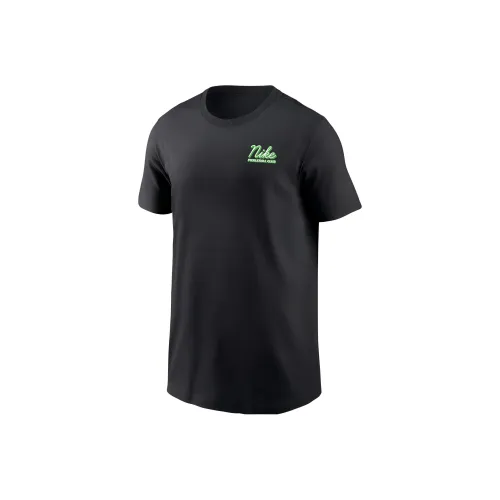 nike Big Детский Мальчики Pickleball T-Рубашка T-Рубашка Черный Подростки