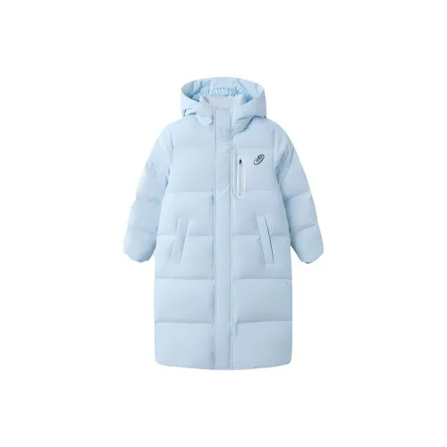 Asics Пуховик Светло-Синий Подростки