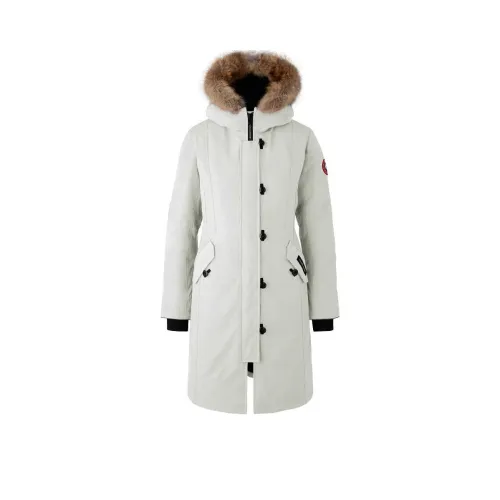 Canada Goose Пуховик Brittania Beichen Белый Подростки