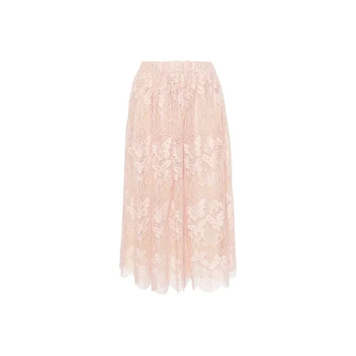 Zimmermann SS24 Повседневный Длинный Юбка Женская Синие Розовые