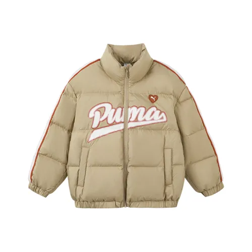 PUMA Пуховик Sportstyle Series Песочный хаки для детей 3-7 лет