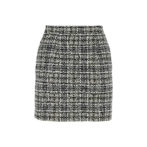Alessandra Rich Повседневные короткие юбки Женские Черный