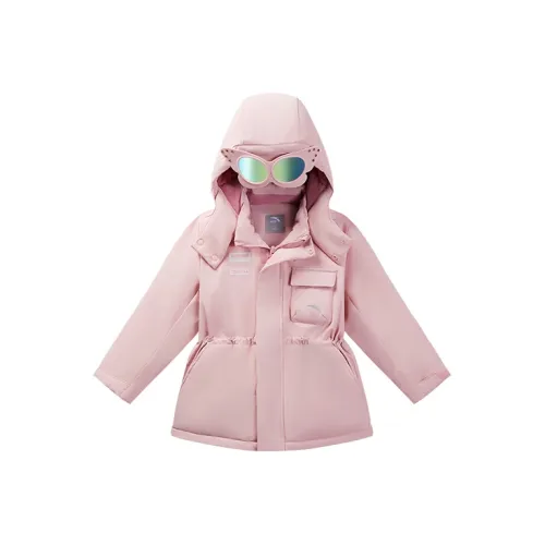 Antakids Пуховик Сатин Розовый Детский Возраст 3-7 лет