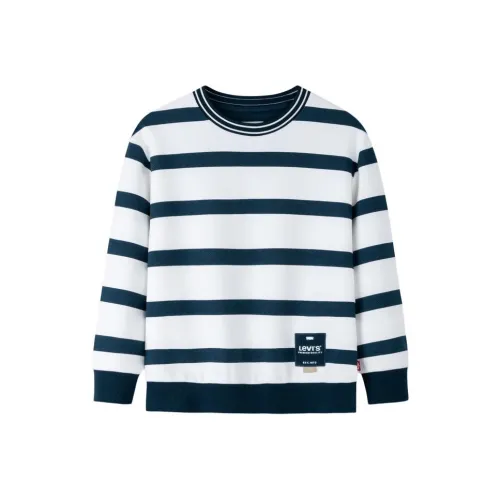 Levi's Свитшот Конфетно-белый Детский