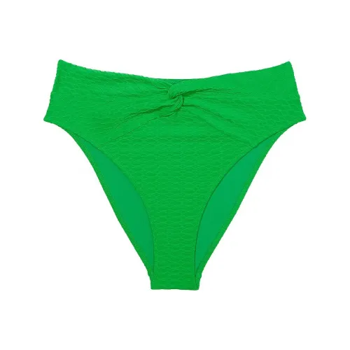 Victoria's Secret Розовый Mix Match Высокая Талия Твист Cheeky Бикини Низ JG Плавки Женские Жадеит Зеленый
