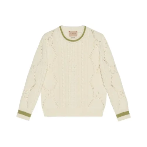 GUCCI Свитер Айвори Белый Детский