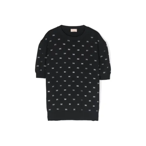 Elisabetta Franchi T-рубашка Детская Лакрица Черная