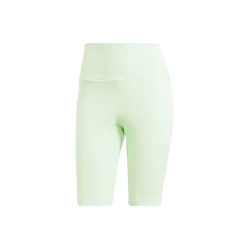 Adidas Originals Essential Adicolor Essentials Велосипед Шорты Велоштаны и велошорты Женские Полу-зеленый