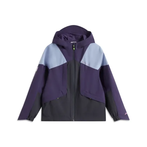 LINING YOUNG Куртки Пальто Mulberry Фиолетовый Sichuan Серо-голубой Темно-синий Чёрно-синий Подростки