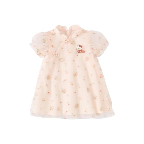 DAVE BELLA Платье Оранжевое Розовое Детское