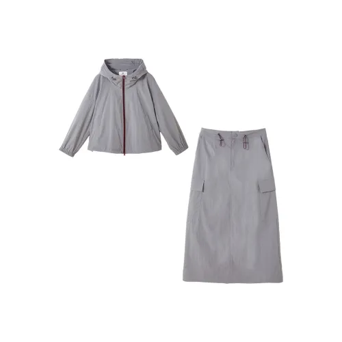 XIANGYING Комплект с юбкой Женские Серый