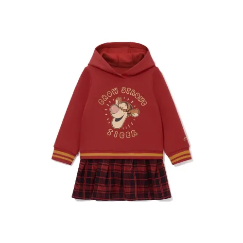 LINING YOUNG X Disney Платье Красное Детское