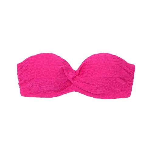 Victoria's Secret Розовый Mix Match Twist PUSH Up Бандо Топ FP Бикини Женские Розовый