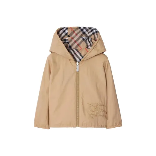 Burberry Куртки и Пальто Песочно-бежевый для Младенцев и Детей-предшколяров
