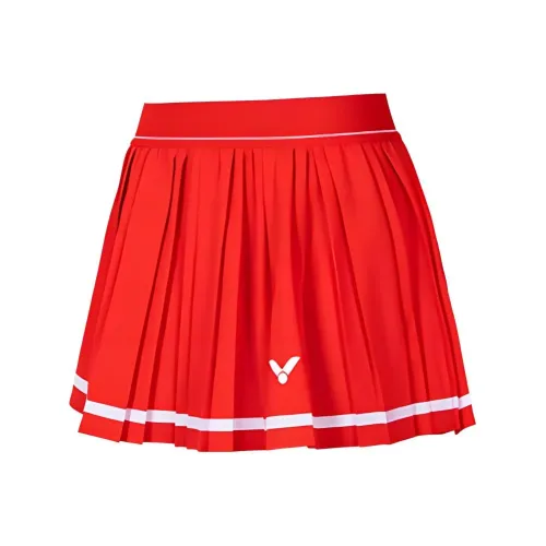 Victor Повседневные короткие юбки Женские Fire Red
