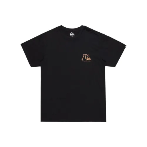 Quiksilver Черные Мужские T-Рубашки