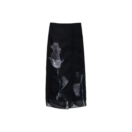 Roselingling Повседневный Длинный Юбка Женские